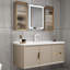 Armoire de salle de bain minimaliste et luxueuse
