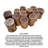 Earline Solid Wood End Table