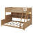Bunk Bed Equipped With Built-In Shelving, Adjustable Lights And Perforated Board-1281944851-1281944848