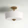 Ceron Glass Semi Flush Mount