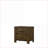 Merrilee Oak Finish 2-Drawer Bedroom Nightstand