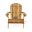 Chaise Adirondack pliante en bois massif Teigan-354256295