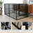 31.5'' H Panel Metal Exercise Pen-89058338