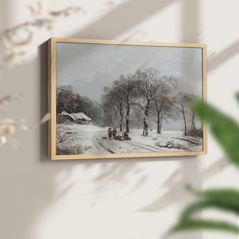 Paysages rétro-CCX - reproduction encadrée, H 8 po x l 10 po, Naturel