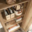 Armoire de rangement rustique de style rustique pour la cuisine, la buanderie ou les espaces de vie, une tablette réglable et un design moderne et élégant