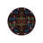 Multicolored Embroidery-Look Woven Base Modern Decorative Carpet-357183183