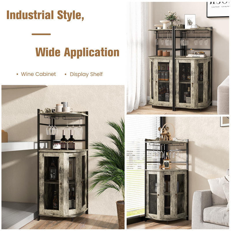 47 cm Iron Bar Cabinet Bar Cabinet