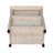Manatuto 26 " W Kitchen Cart with Solid Wood Top