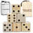 Giant Dice Set with Carrying Case