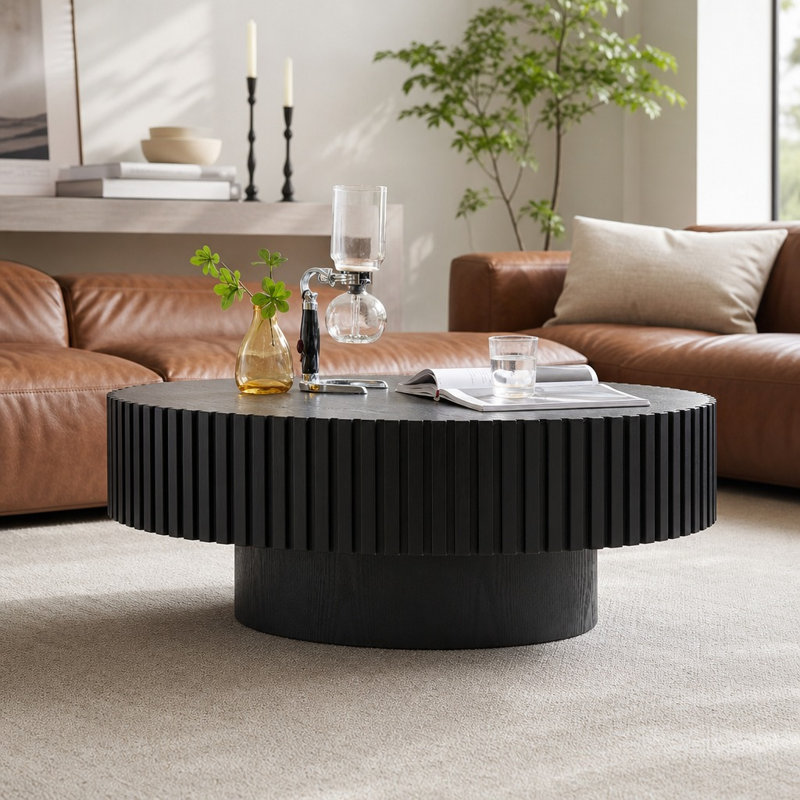 Table basse Modern Handcraft Ellipse