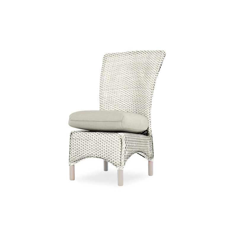 Mandalay Outdoor Dining Armchair, Antique White, Fife Aruba