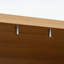 Console en bois avec gestion des câbles pour le salon