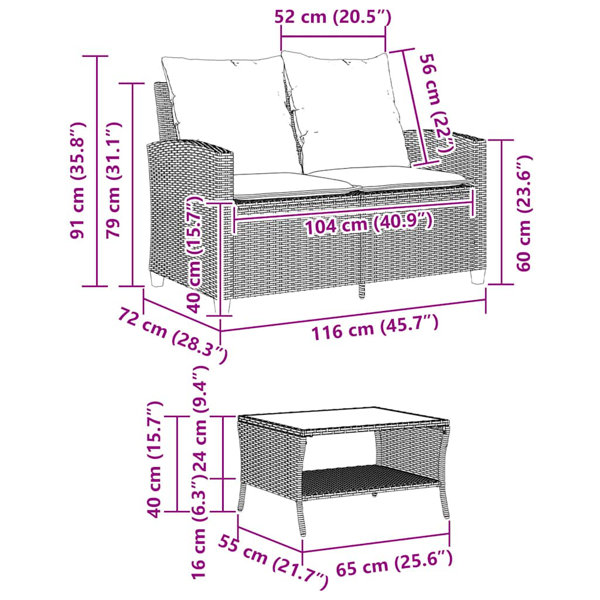 Dimensions du produit