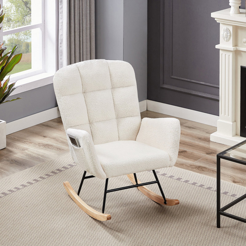 Fauteuil à bascule Teddy