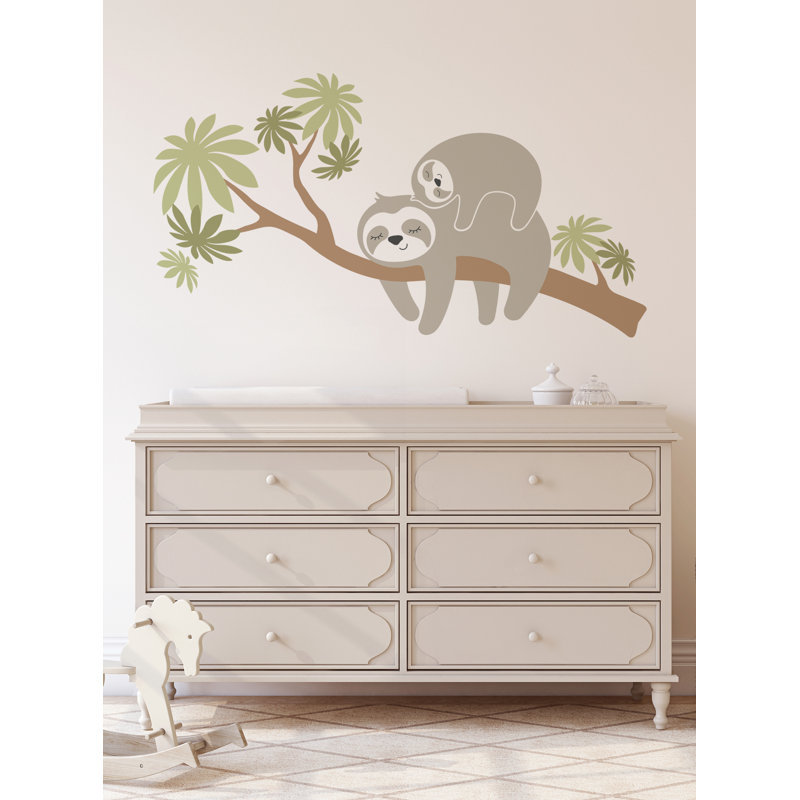 Animals Non-Wall Damaging Accent, Gray/Green