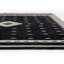 Tapis noir en polyester 5 pi 3 po x 7 pi 6 po Foundry Select Canella-382902444