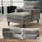 Comfortable and Durable Recliner Chair with Spacious Seating Perfect for Living-112632365