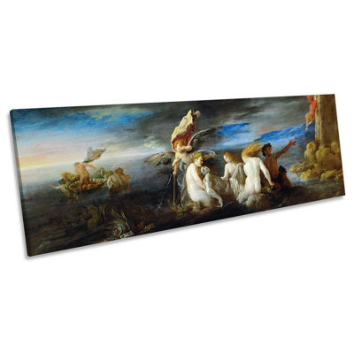 Domenico Fetti Hero Mourning The Dead - Wrapped Canvas Panoramic Print
