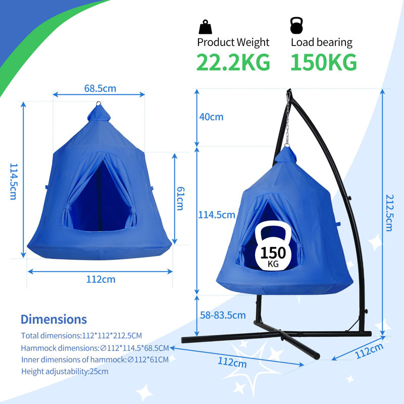Classic Hammock, Blue