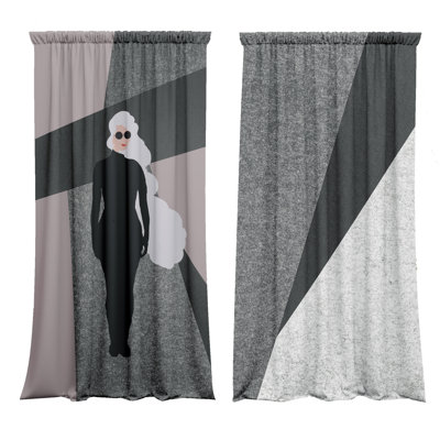 Velvet Blackout Curtain Panel Pair