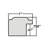White Wood Beveled Picture Frame-553664371