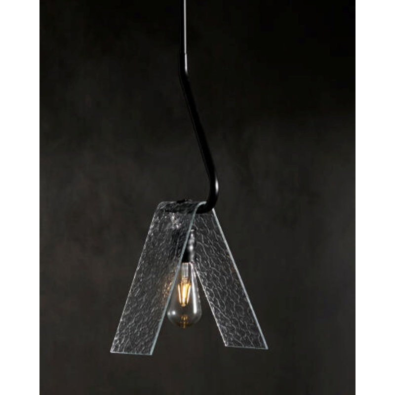 Luminaire suspendu Hearns, Noir