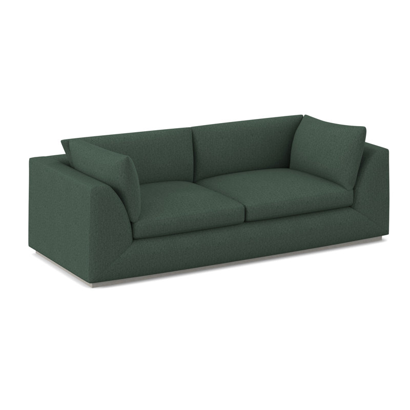 Big Sur Sofa, Bisque, Margaret Uniform Polyester Blend