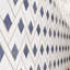 Zeta 12x16 Polished Marble and Brass Inlay Waterjet Mosaic Tile-730252737