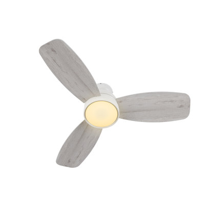 Ventilateur de plafond encastré avec lumière Gwan 