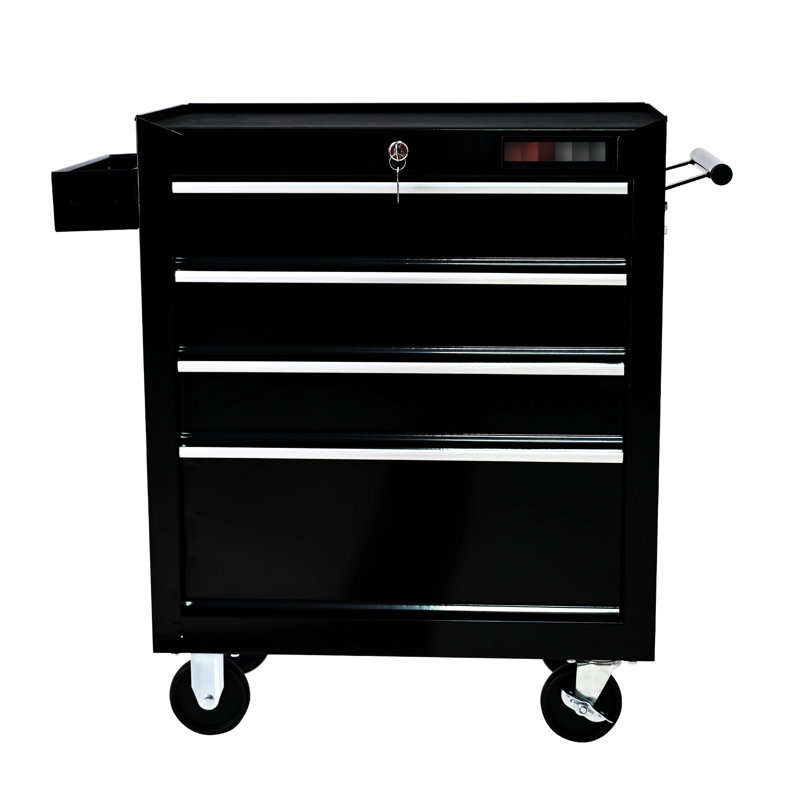 Armoire à outils verrouillable à 4 roulettes