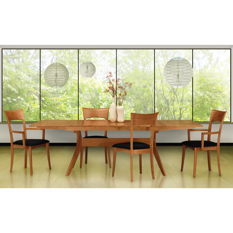 Audrey Solid Wood Dining Bench, 17.5" H x 72" W x 17.75" D, Saddle Cherry