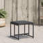  Garden Stool Black, Dark Grey PVC-coated polyester, Steel, Foam Medium
