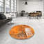 Tapis contemporain orange-759609902