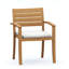 8 Seats 9 Pcs Grade-A Teak Wood Dining Set: 94" Double Extension Rectangle Table And 8 Travota Stacking Arm Chairs #11TV2008-99113190