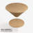 Round Wood Coffee Table-854291209