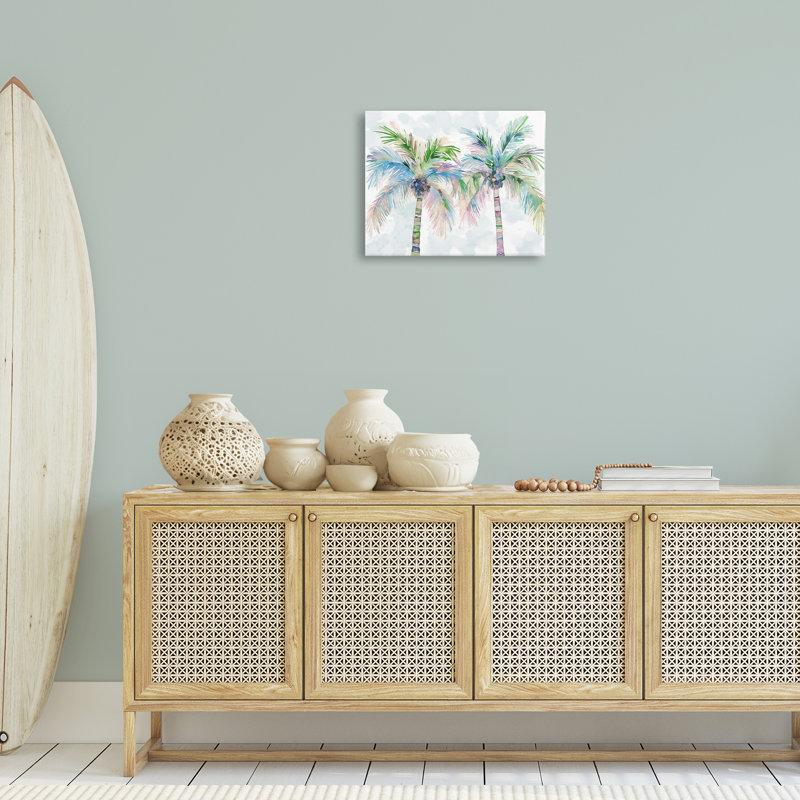 «Soft Palm Tree pair» par Ziwei Li, H 16 po x l 20 po