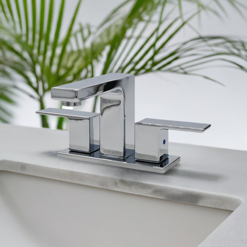 Capri Chrome 2-Handle Centerset Bathroom Faucet