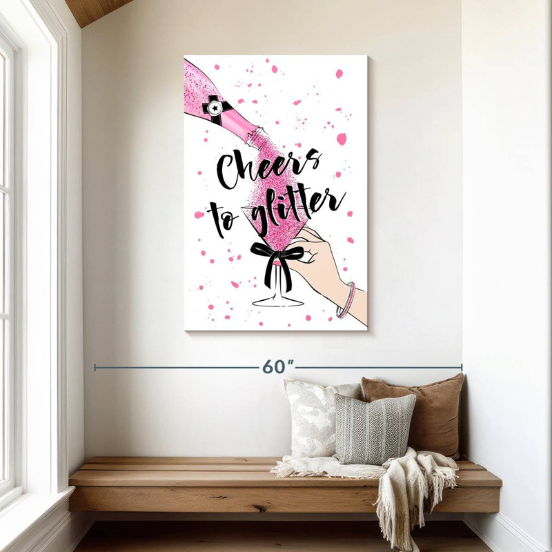 Paillettes Cheers, H 45 po x l 30 po