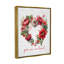 Couronne de valentine en forme de cœur encadrée sur toile-96050023-96050024
