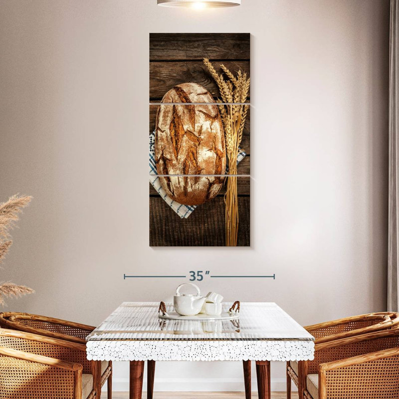 Bread, 52" H x 24" W