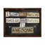 «I Love Being Awesome», art textuel sur toile-59843475-59843473