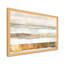 Or beige abstrait côtier vagues IV - Art mural encadré-1684910728-1797070177