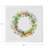 Wreath Flowers Cotton Sateen Dinner Napkins-124988673