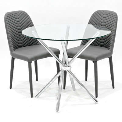 3 - Piece Criss Cross Dining Set