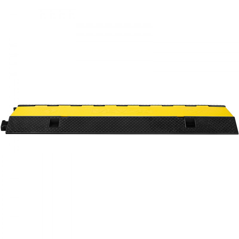 Paquet de 1 rampe de protection de câble en caoutchouc à 3 canaux 44000 lb