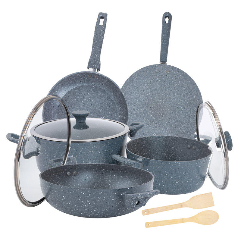 10 - Piece Non-Stick Aluminum Cookware Set