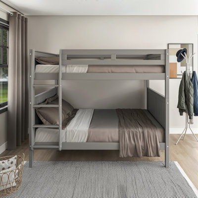 Burkley Wood Full-Over-Full Bunk Bed