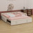 L-Shaped Upholstered Daybed With Pop Up Trundle-1196997142