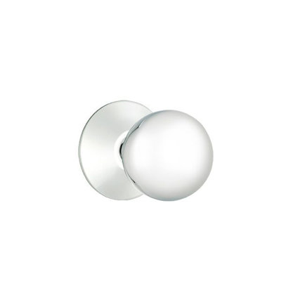 Ensemble de faux boutons Emtek avec rosette moderne et bouton Orb