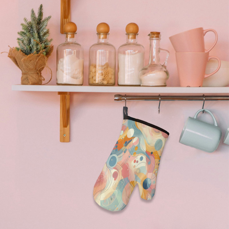 Soft Sunset Oven Mitt Cotton Twill